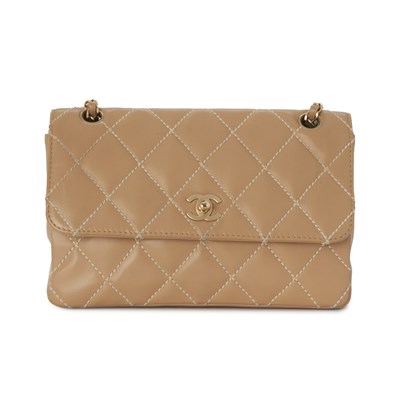 Lot 312 - Chanel, a Wild Stitch Single Flap handbag.