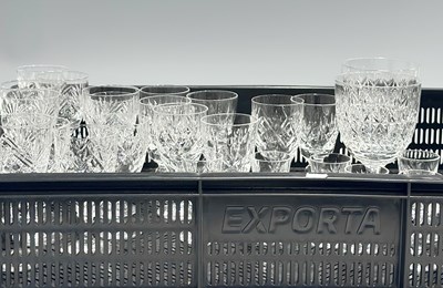 Lot 58 - A collection of cut glass, to include Thomas...