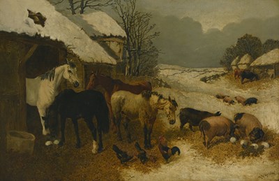 Lot 393 - John Frederick Herring (British, 1815-1907), A...