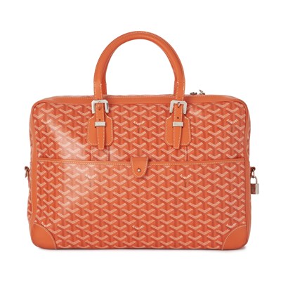 Lot 385 - Goyard, an Ambassade MM briefcase.