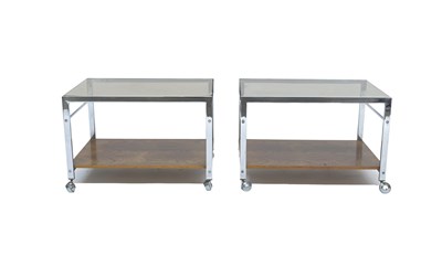Lot 672 - A pair of Howard Miller MDA drinks...