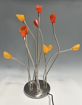 Lot 185 - Christopher Wray, a ten-sconce table light...