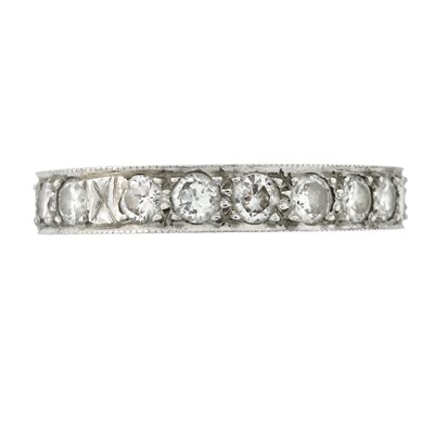 Lot 559 - A brilliant-cut diamond full eternity ring