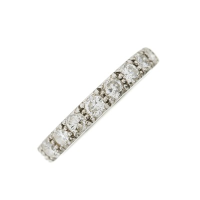 Lot 181 - A brilliant-cut diamond full eternity ring
