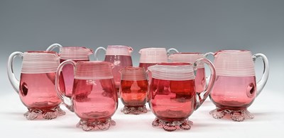 Lot 174 - A collection of nine similar Victorian...