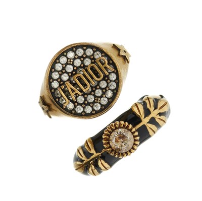 Lot 510 - Two items of designer costume jewellery