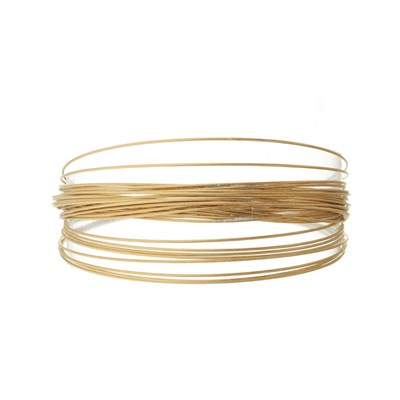 Lot 141 - Tiffany & Co., a multi-strand wire bracelet