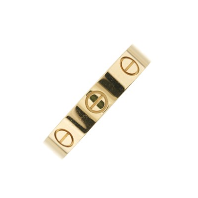 Lot 198 - Cartier, a Love ring