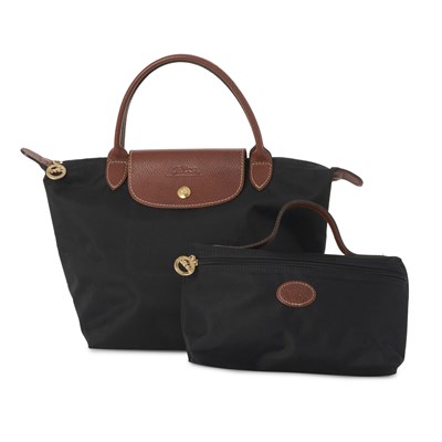 Lot 428 - Longchamp, two Le Pliage bags.