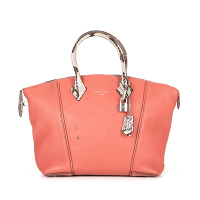 Lot 413 - Louis Vuitton, a Python Lockit PM handbag,...