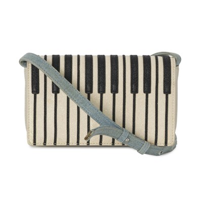 Lot 576 - Stella McCartney Kids, a novelty Piano flap handbag.