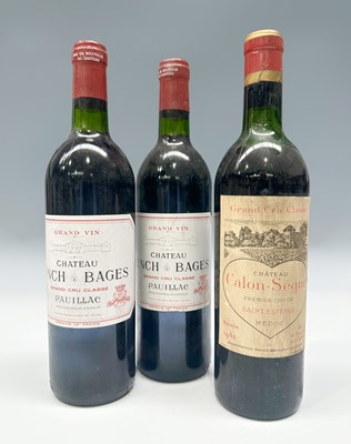 Lot 217 - Chateau Lynch Bages, Pauillac, 1981, two...