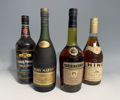 Lot 220 - Captain Morgan Black Label rum circa 1970s, 70...