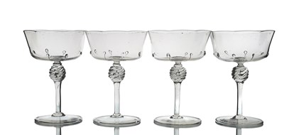 Lot 717 - Antonio Salviati, a set of four Venetian facon...