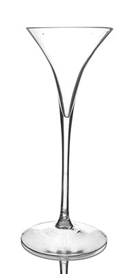 Lot 690 - A Dutch toasting glass (pijpensteel), circa...