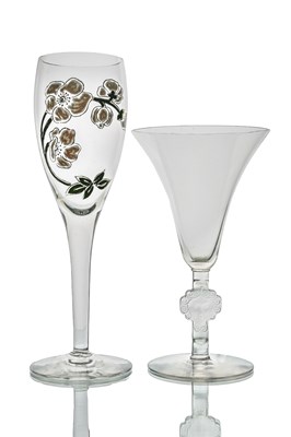 Lot 725 - Rene Lalique, a Barr wine glass, model 5007,...