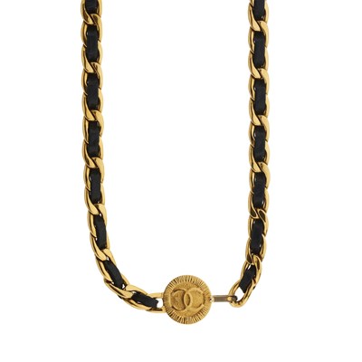 Lot 338 - Chanel, a vintage chain belt.