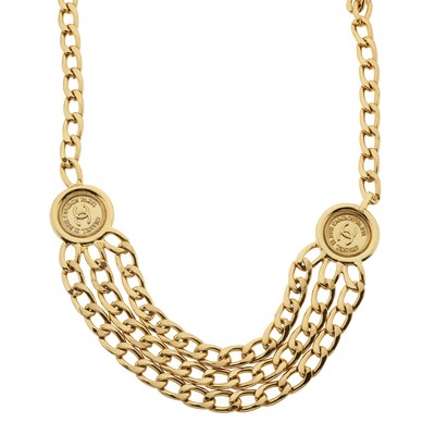 Lot 333 - Chanel, a gold-plated chain belt.