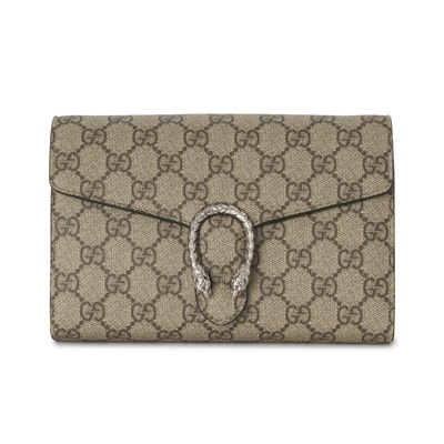 Lot 400 - Gucci, a Supreme Dionysus chain wallet.