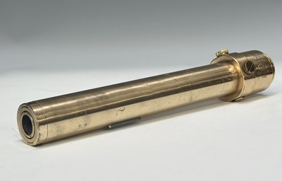 Lot 277 - A Brass military telescopic sight, a Tel.Sight,...
