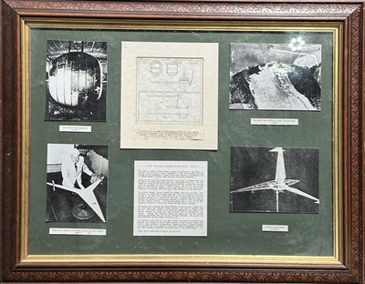 Lot 714 - Barnes Neville Wallis a framed collection of...
