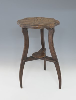 Lot 134 - Charles J Spooner, an Arts and Crafts carved...