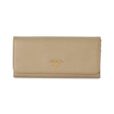 Lot 480 - Prada, a Saffiano Continental flap wallet.