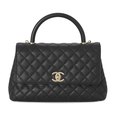 Lot 318 - Chanel, a Medium Coco Top Handle handbag.