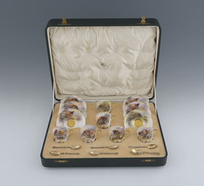 Lot 755 - Harry Stinton for Royal Worcester, a Highland...