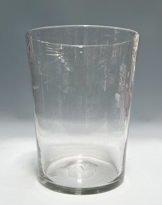 Lot 167 - A large handmade glass vase in the Munstead...