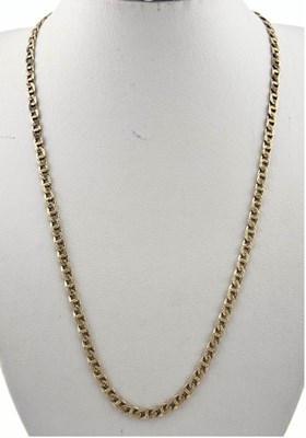Lot 508 - A mariner-link chain necklace