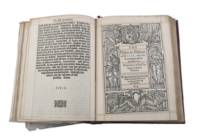 Lot 664 - Barker, Robert, 1615, Book of Common Prayer;...