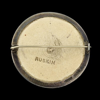Lot 53 - Ruskin, an Aventurine and silver mounted...