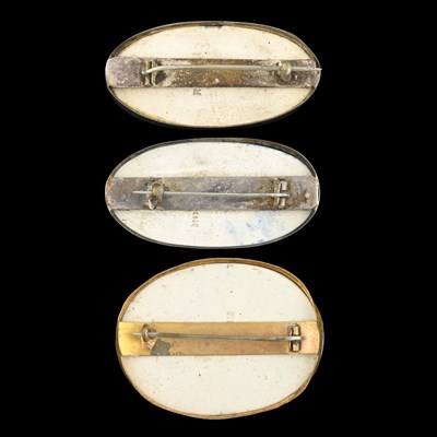 Lot 63 - Ruskin, three Arts and Crafts silver and metal...