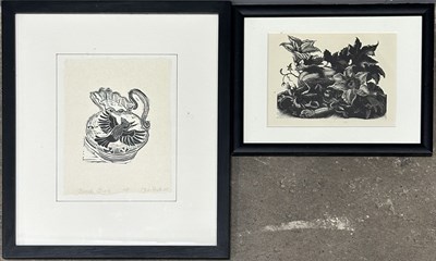 Lot 638 - Jen Parker (British, 1936), Black Bird, signed...