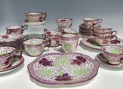 Lot 3 - Gray's Pottery, an Alix Stone part tea service,...