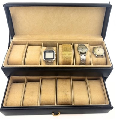 Lot 373 - A mixed group of watches, to include a gold...