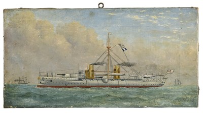 Lot 376 - Late 19th Century Marine School, a British...