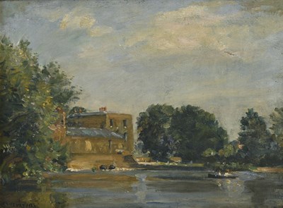 Lot 394 - James Levin Henry (British, 1855-1929), River...