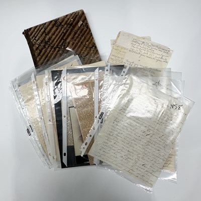 Lot 256 - A collection of paper ephemera related to the...