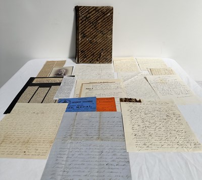 Lot 256 - A collection of paper ephemera related to the...