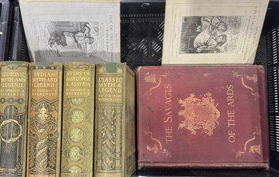 Lot 90A - Late 19th and early 20th century books: Donald...