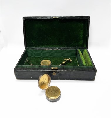 Lot 588 - An eighteenth-century George III silver...