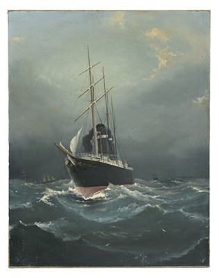 Lot 407 - C.K.M (British, late 19th Century), S.S. City...