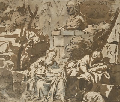 Lot 327 - School of Giovanni Battista Tiepolo, Rest on...