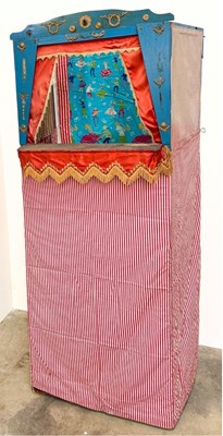 Lot 845 - A large professional Punch & Judy booth,...