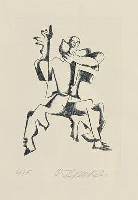 Lot 315 - Ossip Zadkine (French, 1890-1967), Untitled, a...