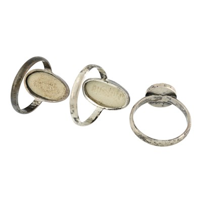 Lot 46 - Ruskin, three Arts and Crafts silver and...