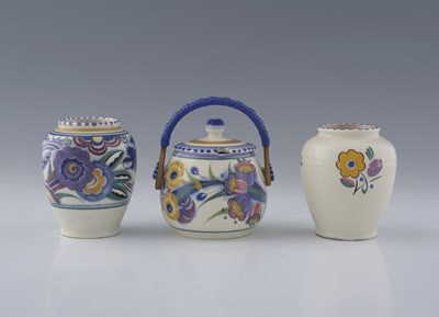 Lot 766 - Carter, Stabler and Adams, three Poole pottery...