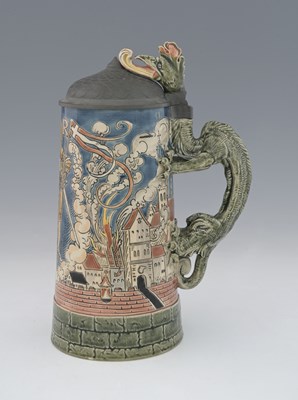 Lot 747 - Mettlach, Villeroy and Boch, a stoneware 1...